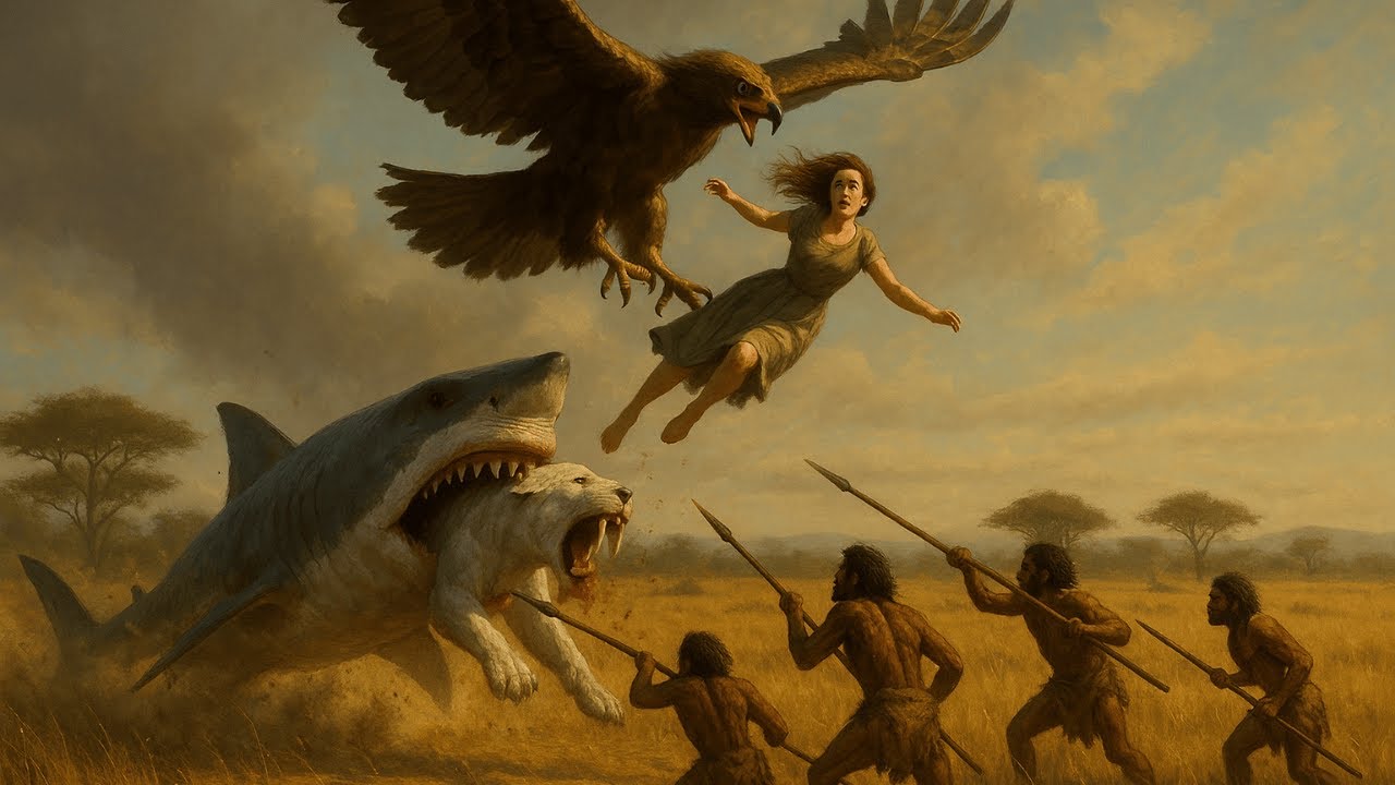 Life 3.2 Million Years Ago | Homo Habilis Encounters Giant Prehistoric Animals