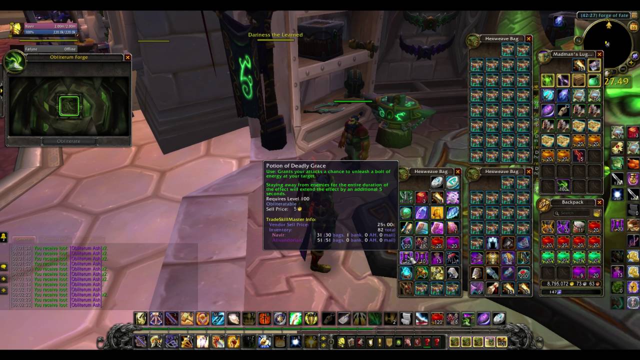 Obliterate Potions x 50 WoW Alchemy