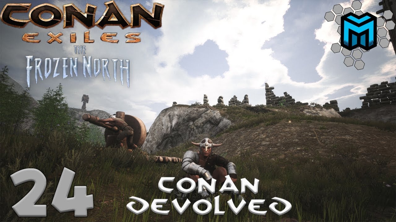 Conan Exiles- The Frozen North (Conan Devolved X03) EP24 | Must Remove Corruption