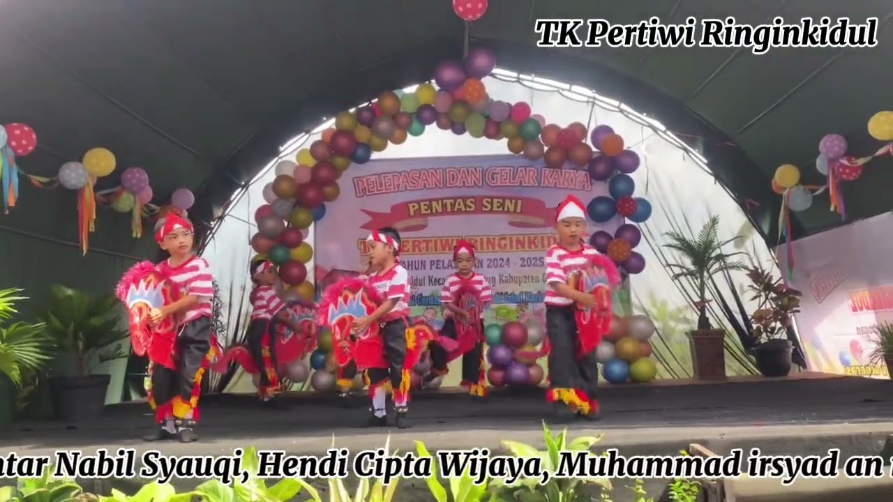 TARI KREASI JARANAN || TK PERTIWI RINGIN KIDUL