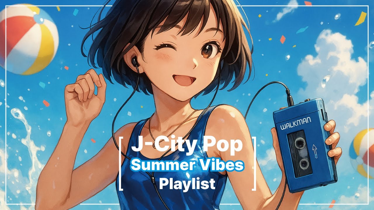 City Pop Summer Vibes ☀️ Tokyo 80s Aesthetic | J-City Pop Playlist