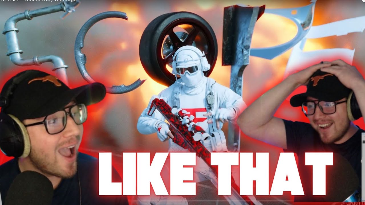LIKE THAT - Call of Duty Montage (FaZe Scope) REACTION VIDEO