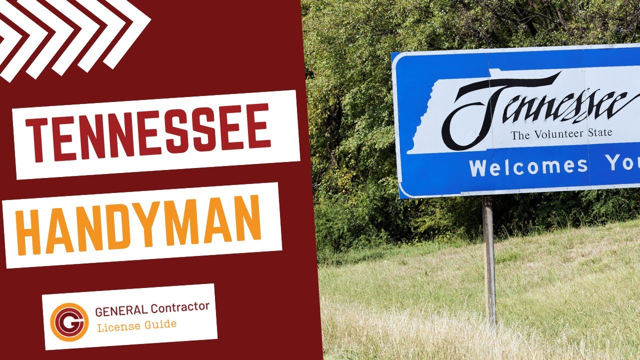 Tennessee Handyman License Guide