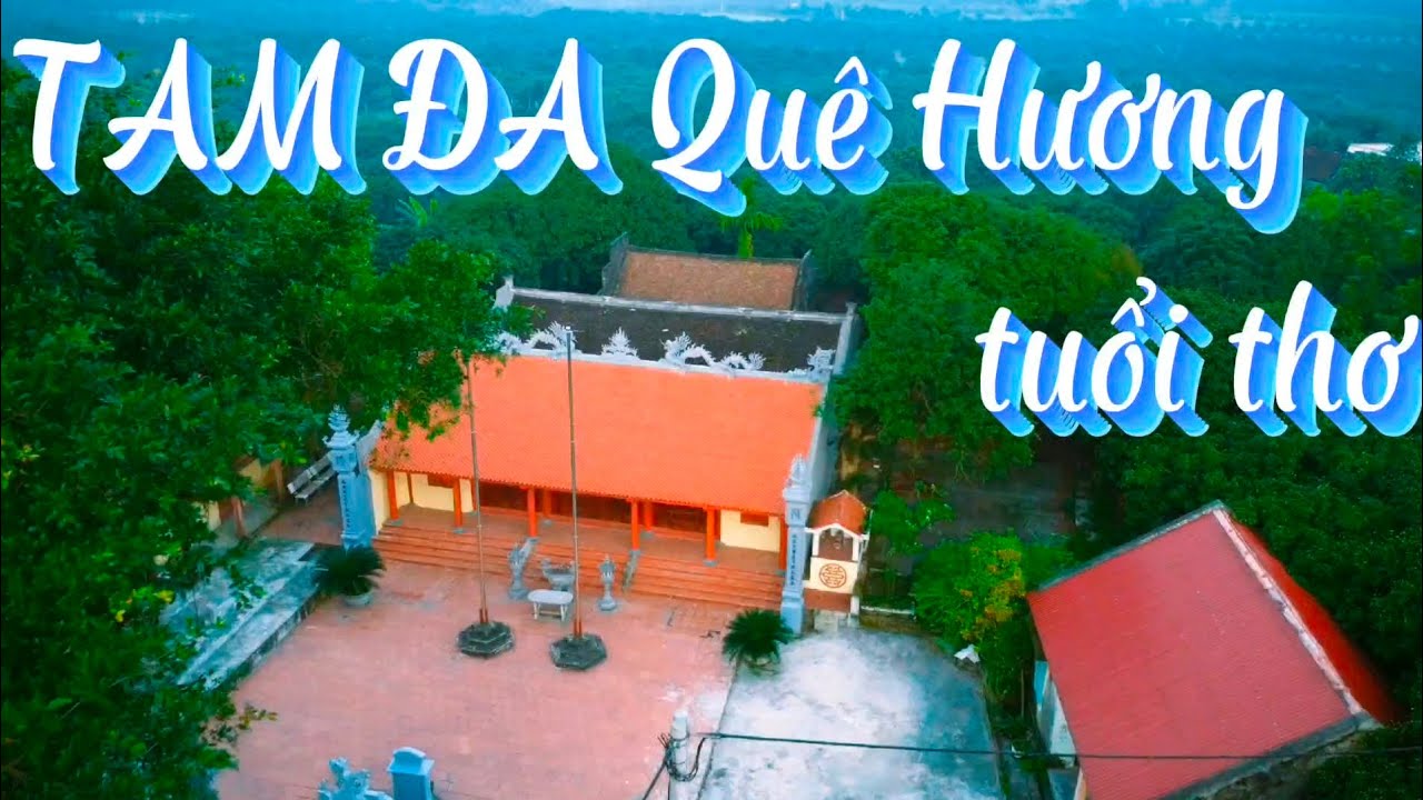 Tam Đa quê tôi nhìn từ trên cao