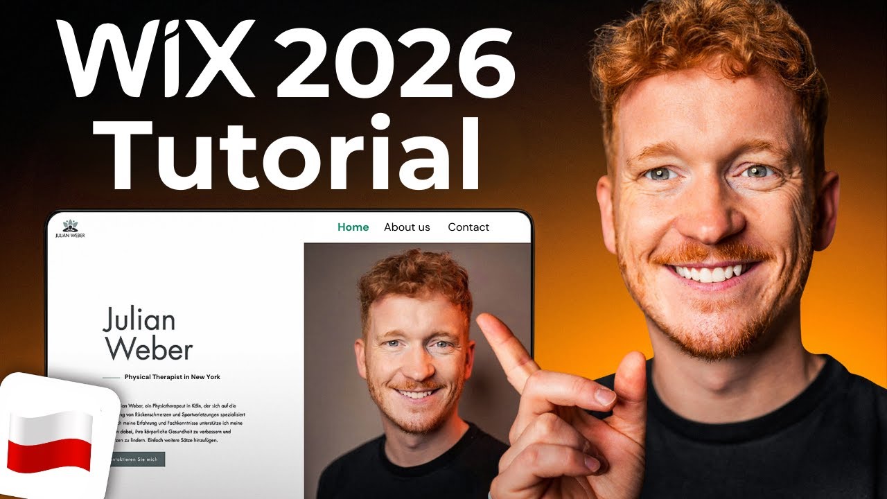 Wix Tutorial po polsku (2026) – Jak stworzyć własną stronę internetową za pomocą Wix