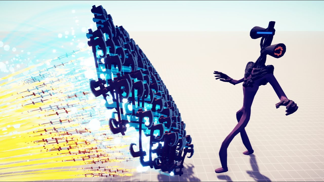 Siren Head vs God Units - Totally Accurate Battle Simulator TABS