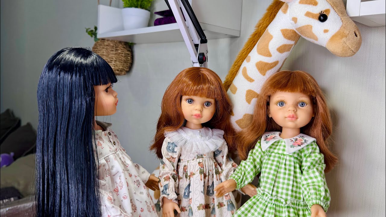 ПОДСТРИГЛА КУКЛУ ЛИУ ИЗ ПОЛЬСКОЙ ПОСТАВКИ ПАОЛА РЕЙНА. СРАВНЕНИЕ Paola: Кристи старушка и Minikane?