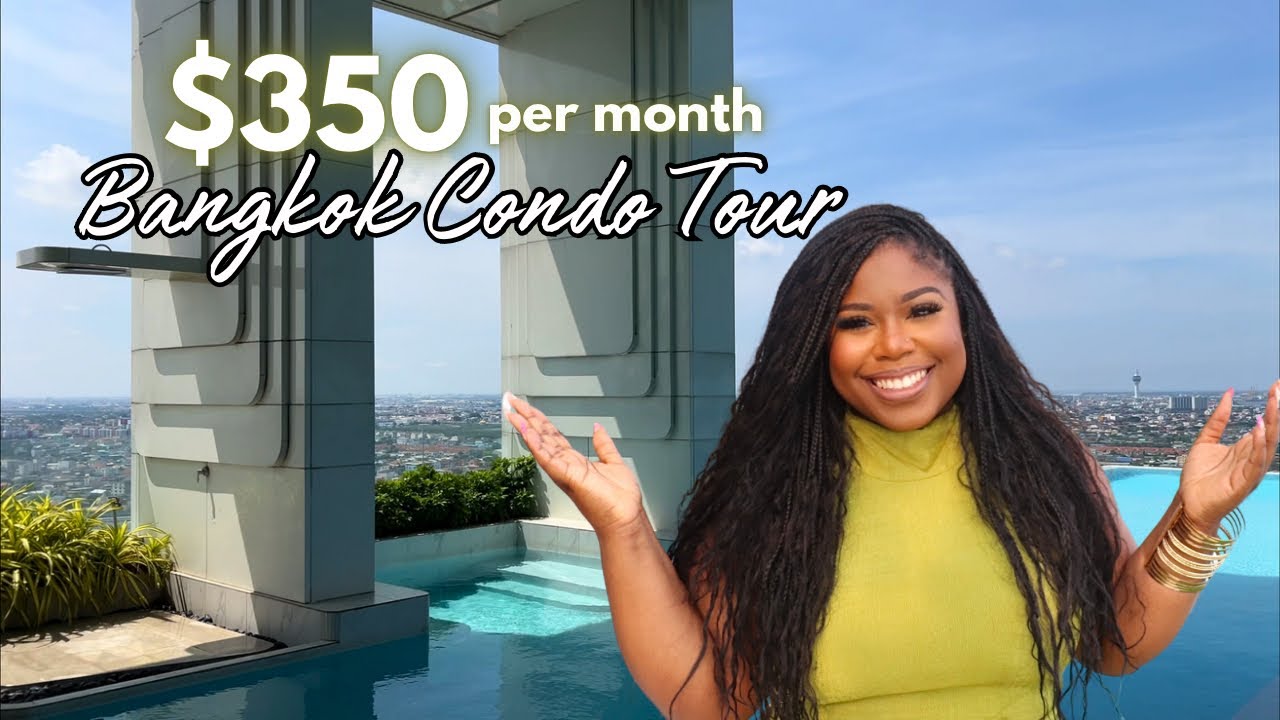 My $350 Luxury Condo Tour in Bangkok, Thailand