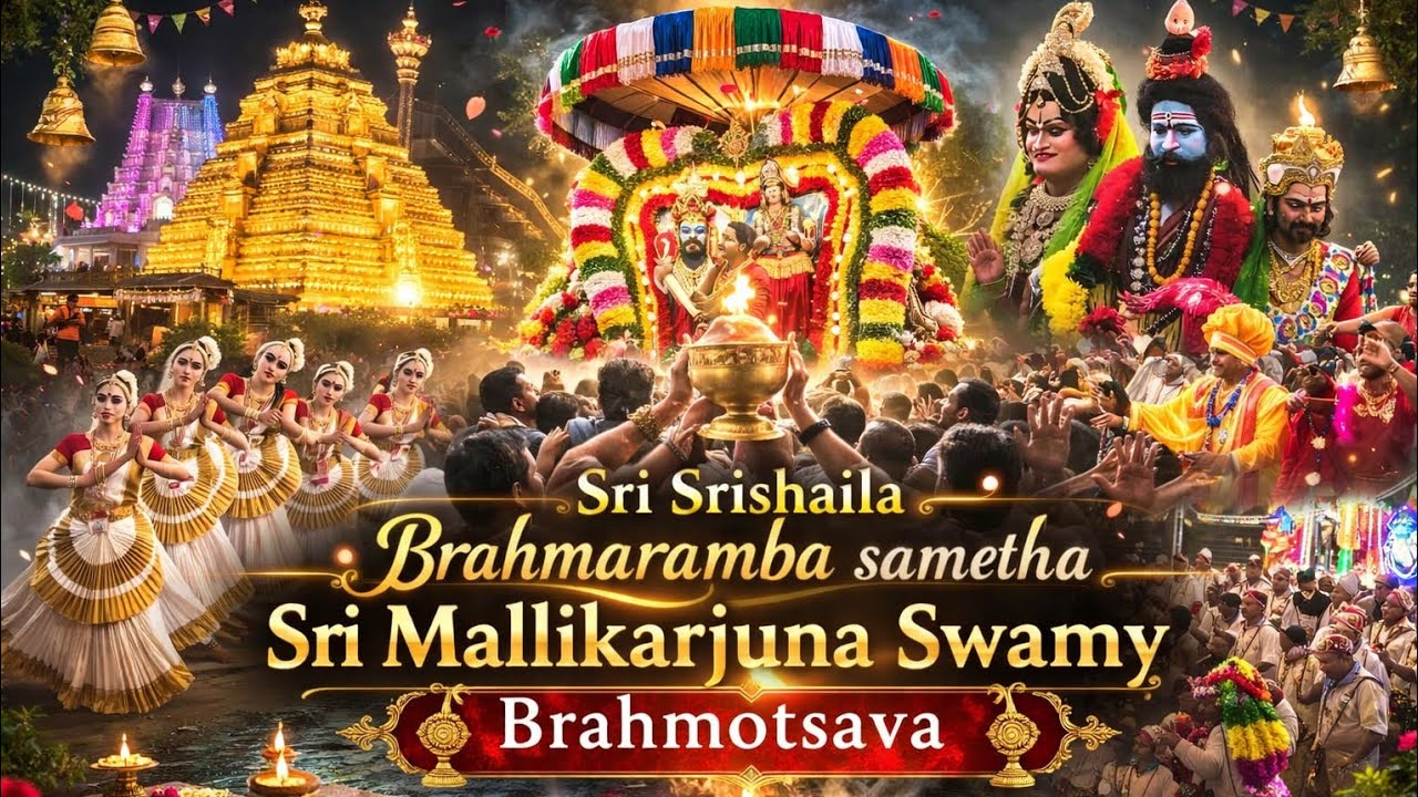 Srishailam Brahmotsava 2026 | #vlog #srishailam | Pradeep Unmapped | By pradeep 