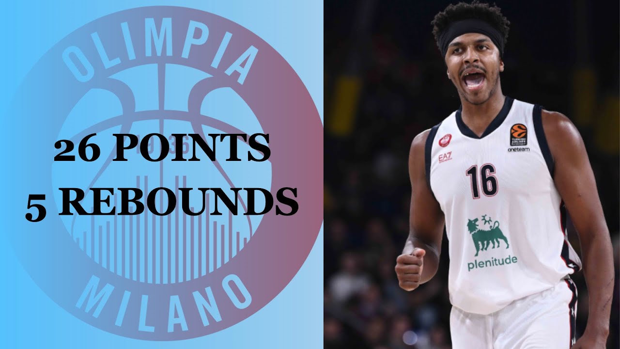 Zach LeDay Highlights 26 Pts, 5 Rebs vs. Zalgiris 24/25 Season