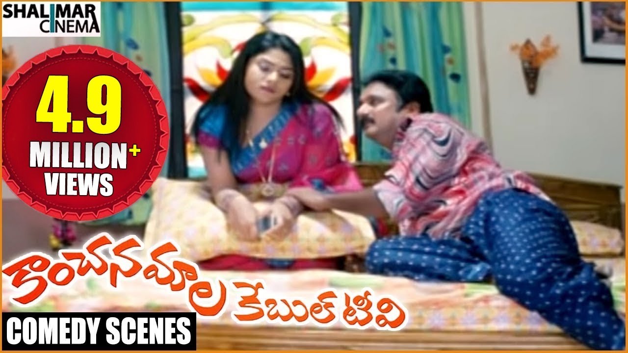 Kanchanamala Cable TV Movie || Krishna Bhagavaan Comedy Scenes Back To Back