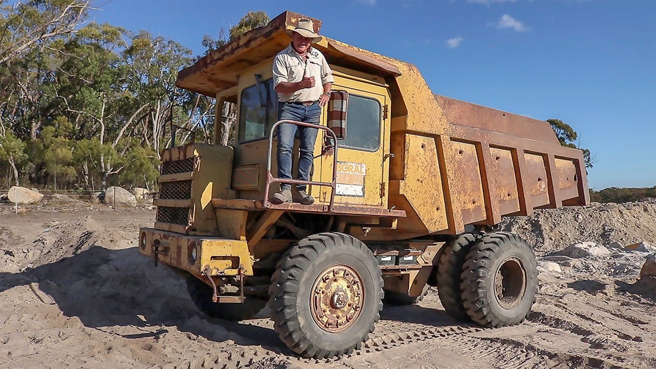 Earthmoving industry legend Ron Horner digs up the past with this beautiful Wabco dump truck.