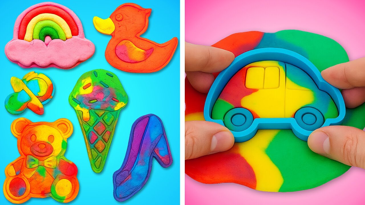 Learn Shapes and Colors with Clay 🎨 | Fun Preschool Learning for Kids
