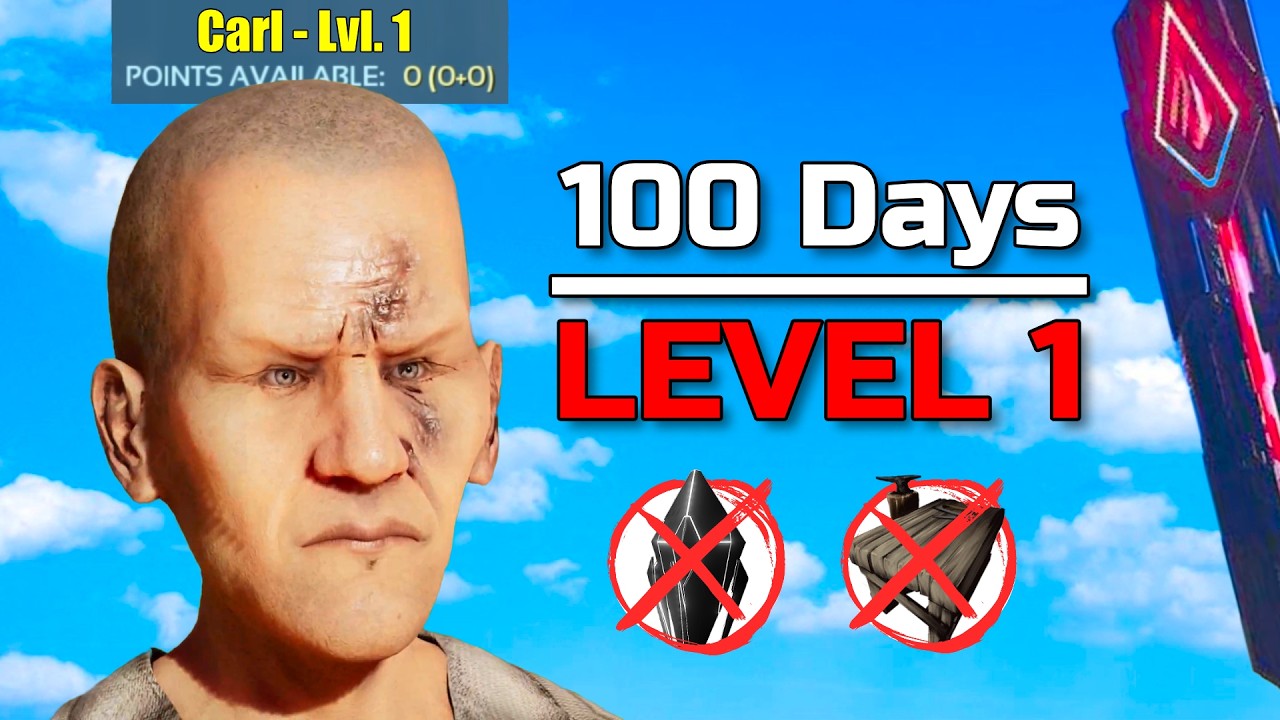 I Have 100 Days to Beat ARK at Level 1! (yes, really)