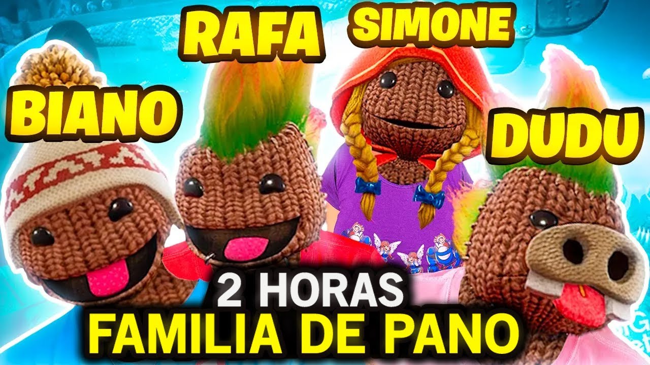 2 Horas de Família Betero de Pano📹Sackboy