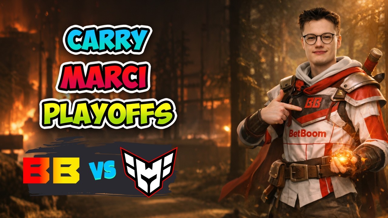 Carry MARCI PlayOFFS🫶 BB Team vs HEROIC - PGL Wallachia Season 7