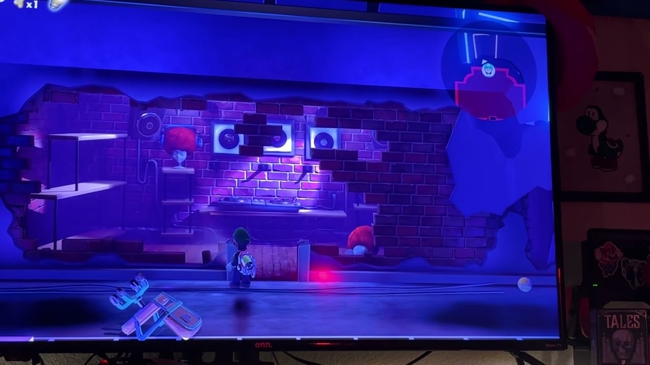 Luigi’s mansion 3:How to get the white headphone gem in level 14 f dance floor