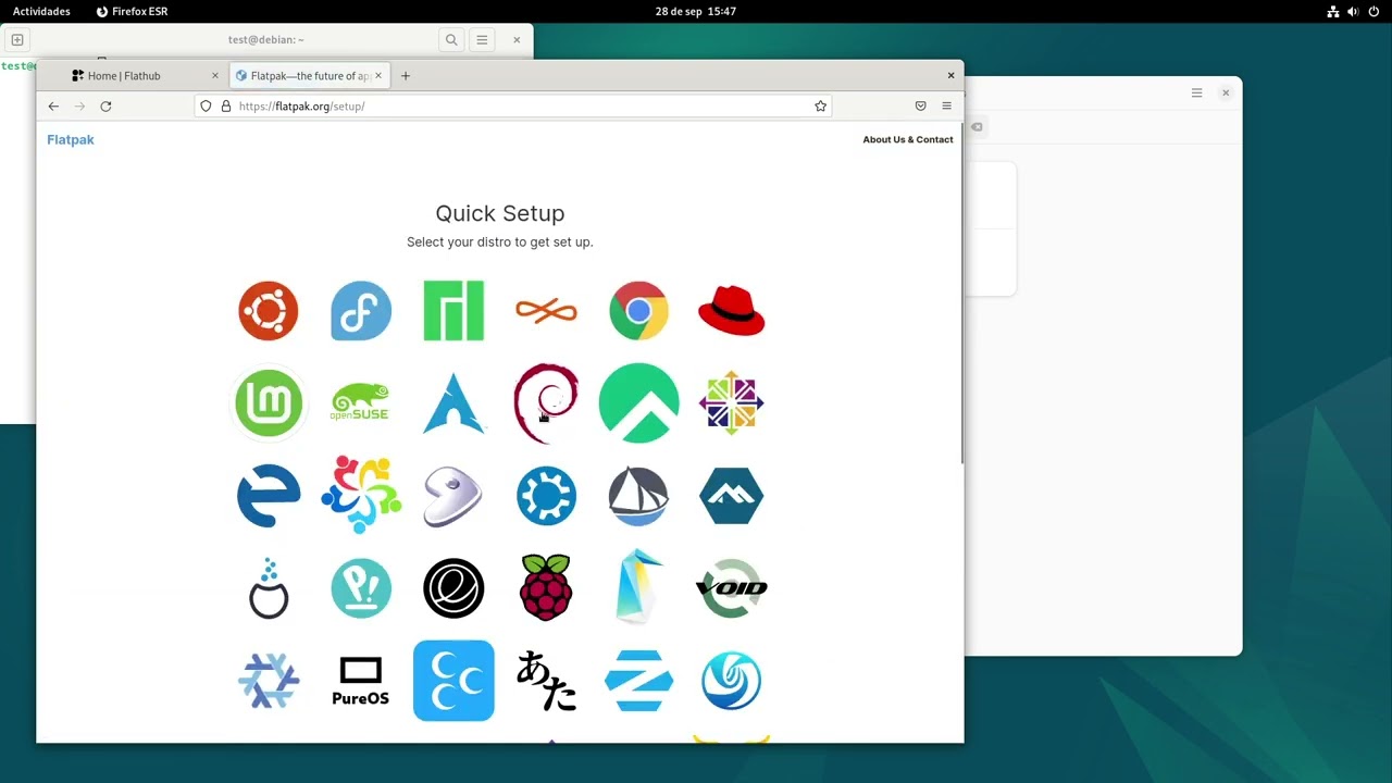Debian 12 - Repositorios e instalación de Flatpak