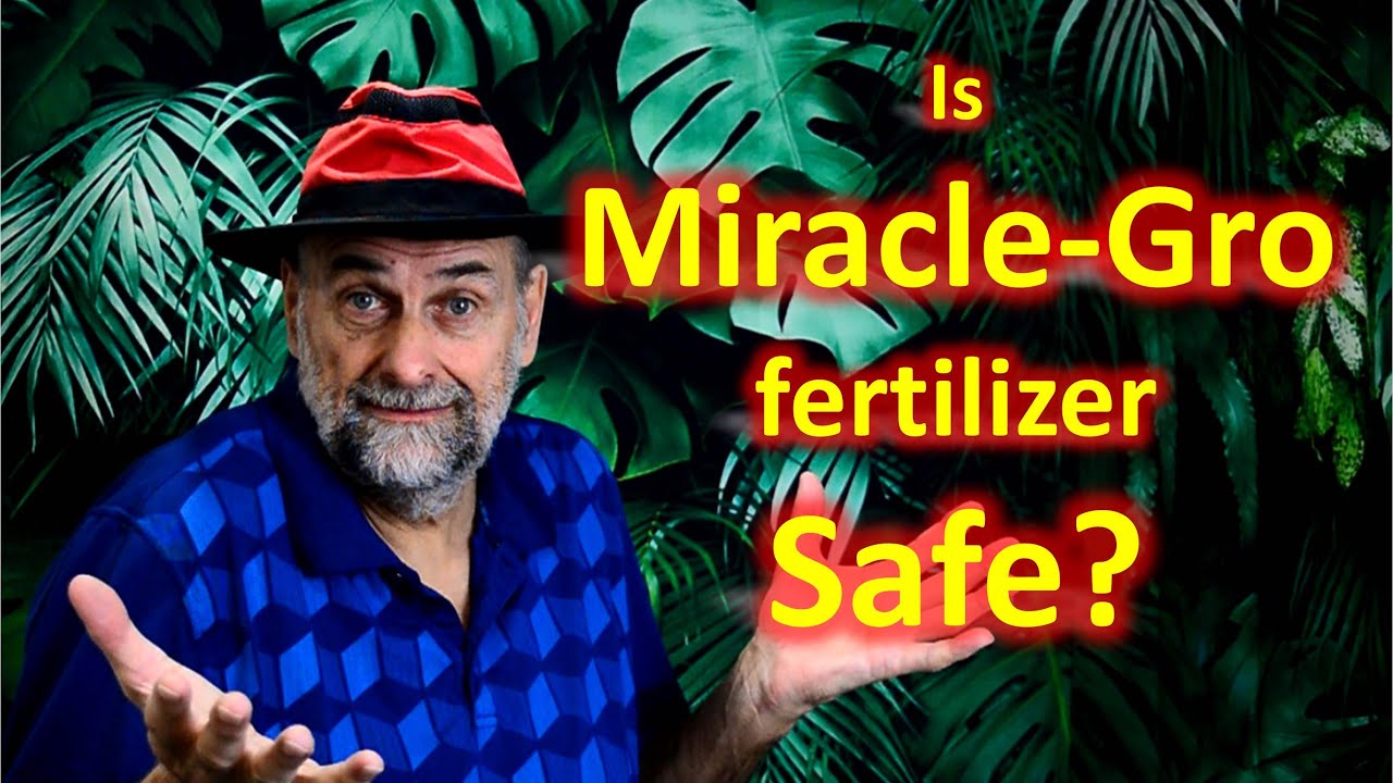 Безопасны ли синтетические удобрения типа Miracle-Gro?