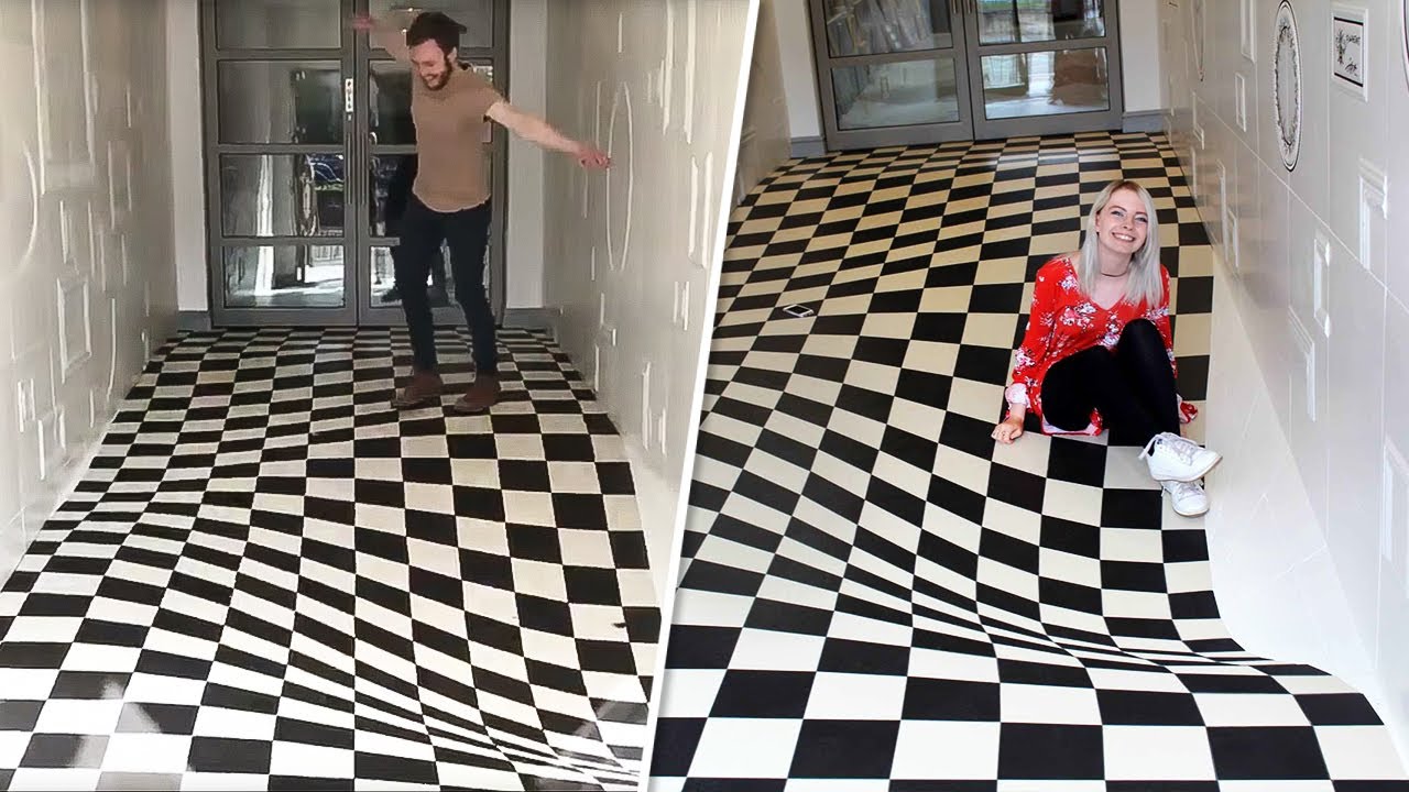 Este Piso en la Oficina de una Empresa Británica de Azulejos Puede Marearte en Tierra Firme