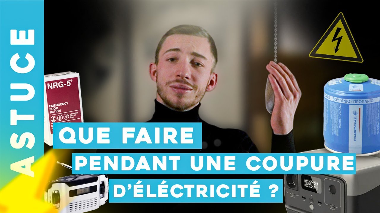 Comment survivre à un déficit énergétique 🥶 | Réagir à une coupure de courant ? ⚡