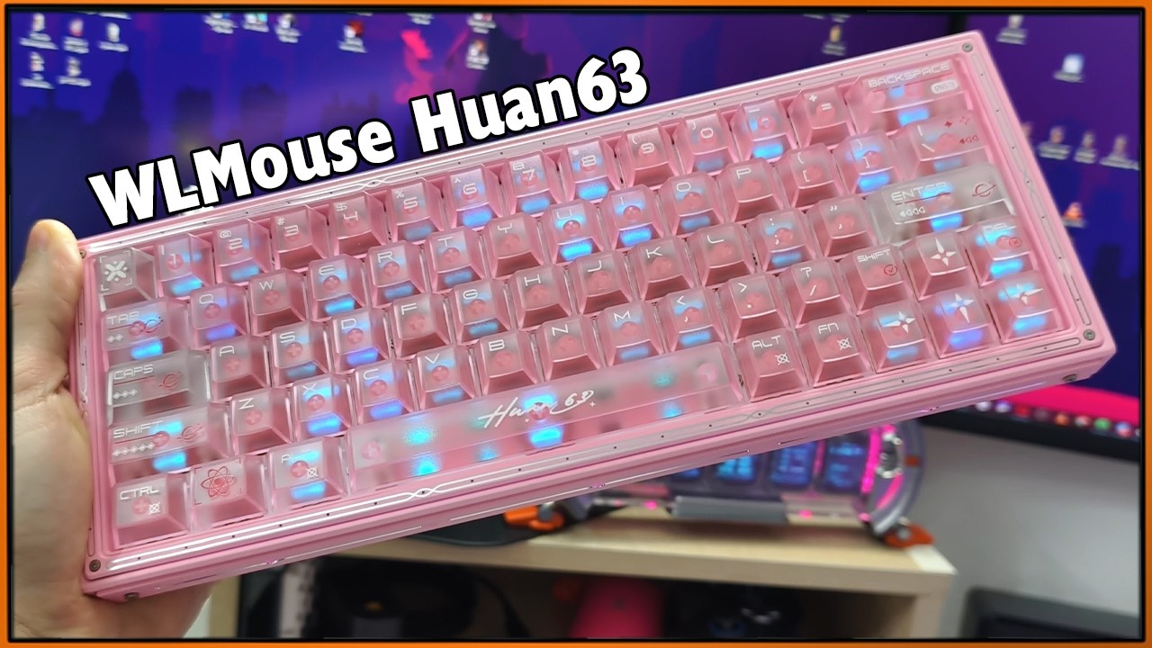 А так ли хороша самая ДОРОГАЯ магнитка в 2026? WLMouse Huan63 HE #клавиатура #WLMouse #Huan63