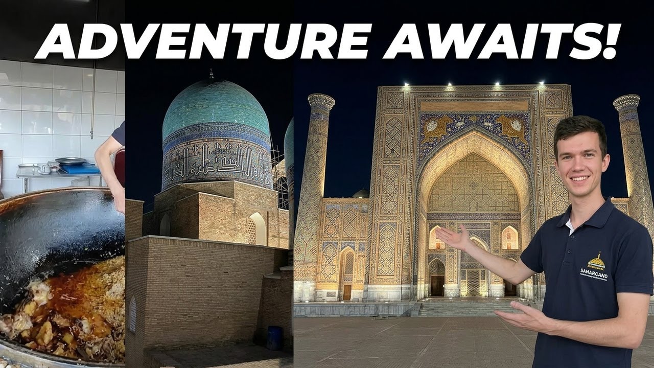 Adventure Awaits: Tashkent, Samarkand, Bukhara in 3 Minutes