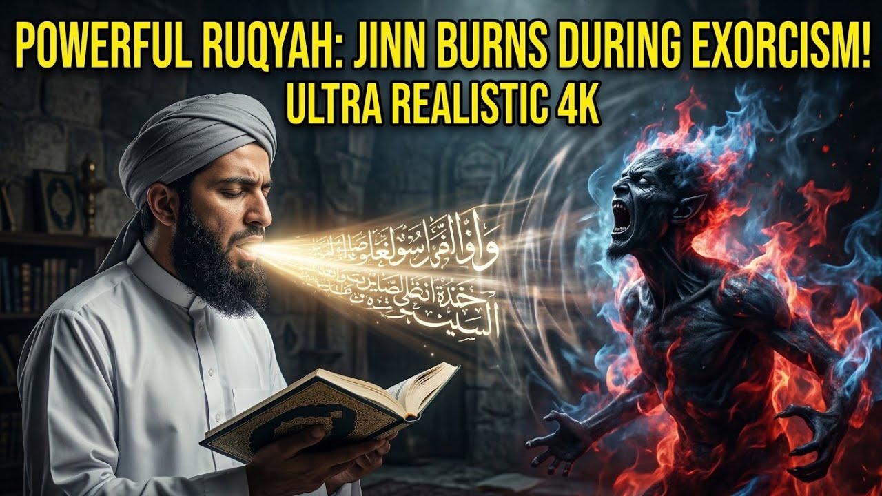 Powerful Ruqyah Session – Jinn Screaming and Destroyed by Quran