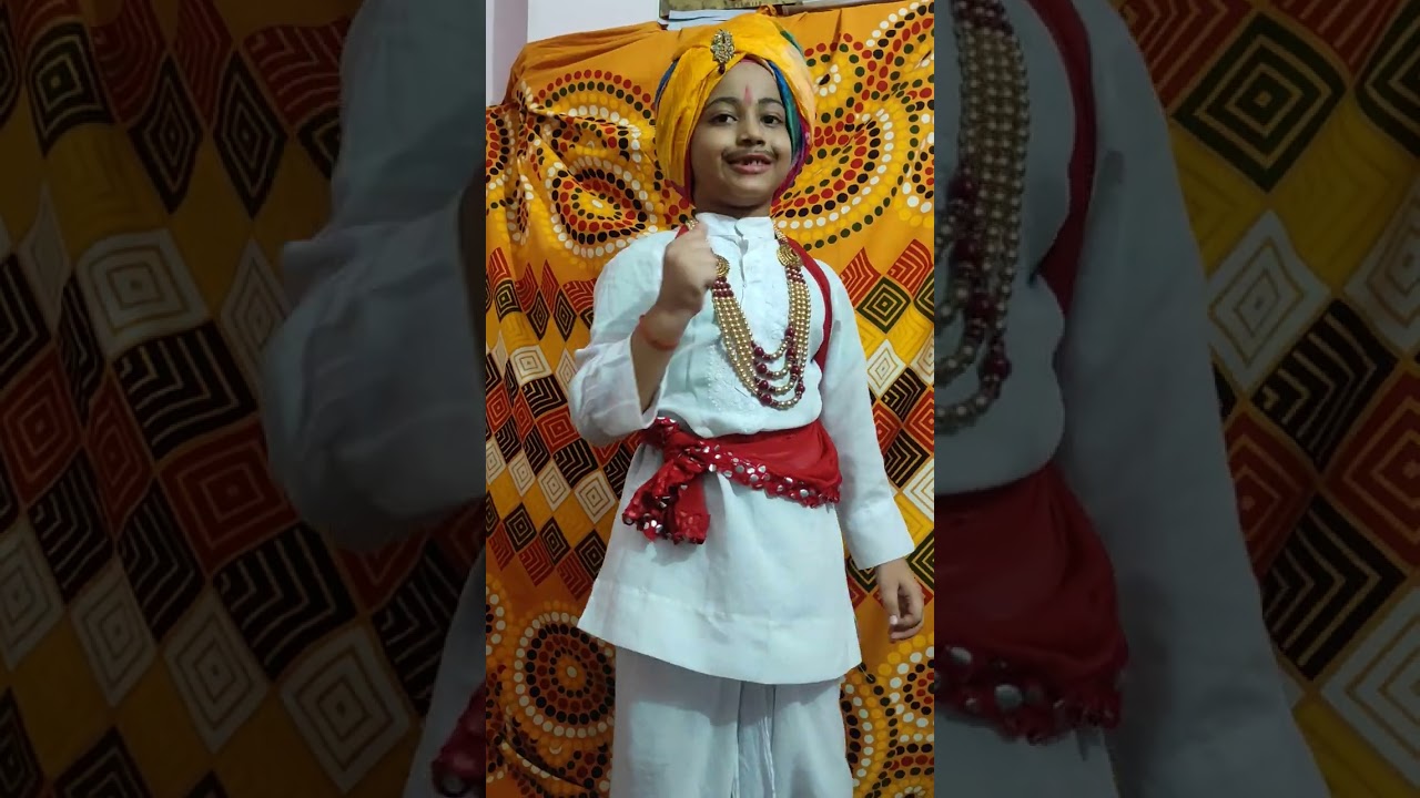 fancy dress competition shows Rajasthani culture