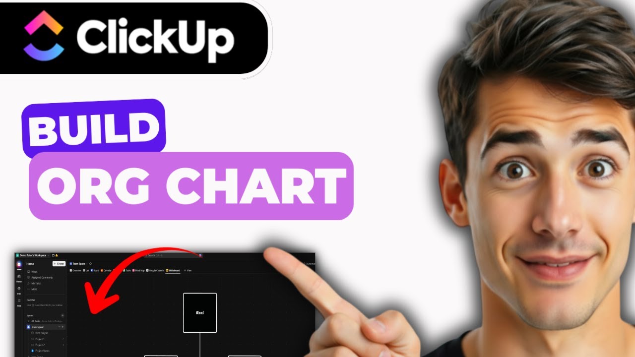 Как создать организационную диаграмму в ClickUp (самый простой способ) (руководство 2026 года)