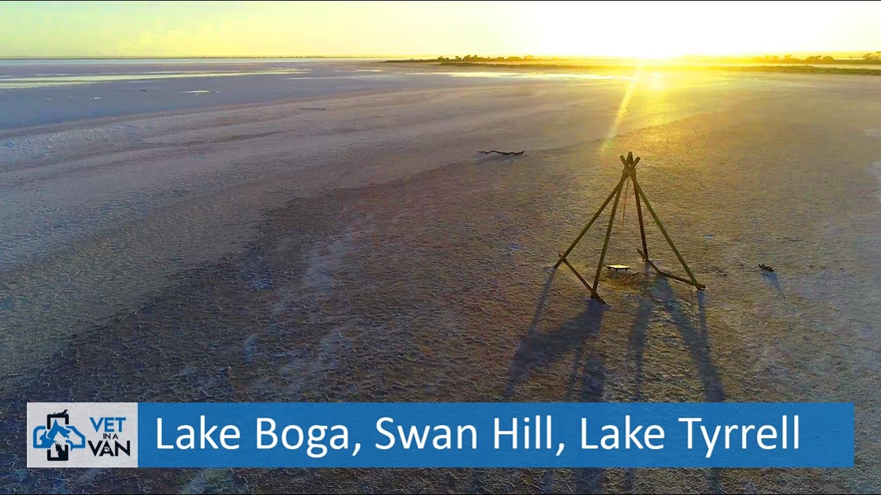 Exploring Lake Boga, Swan Hill and Lake Tyrrell as we start our big lap!