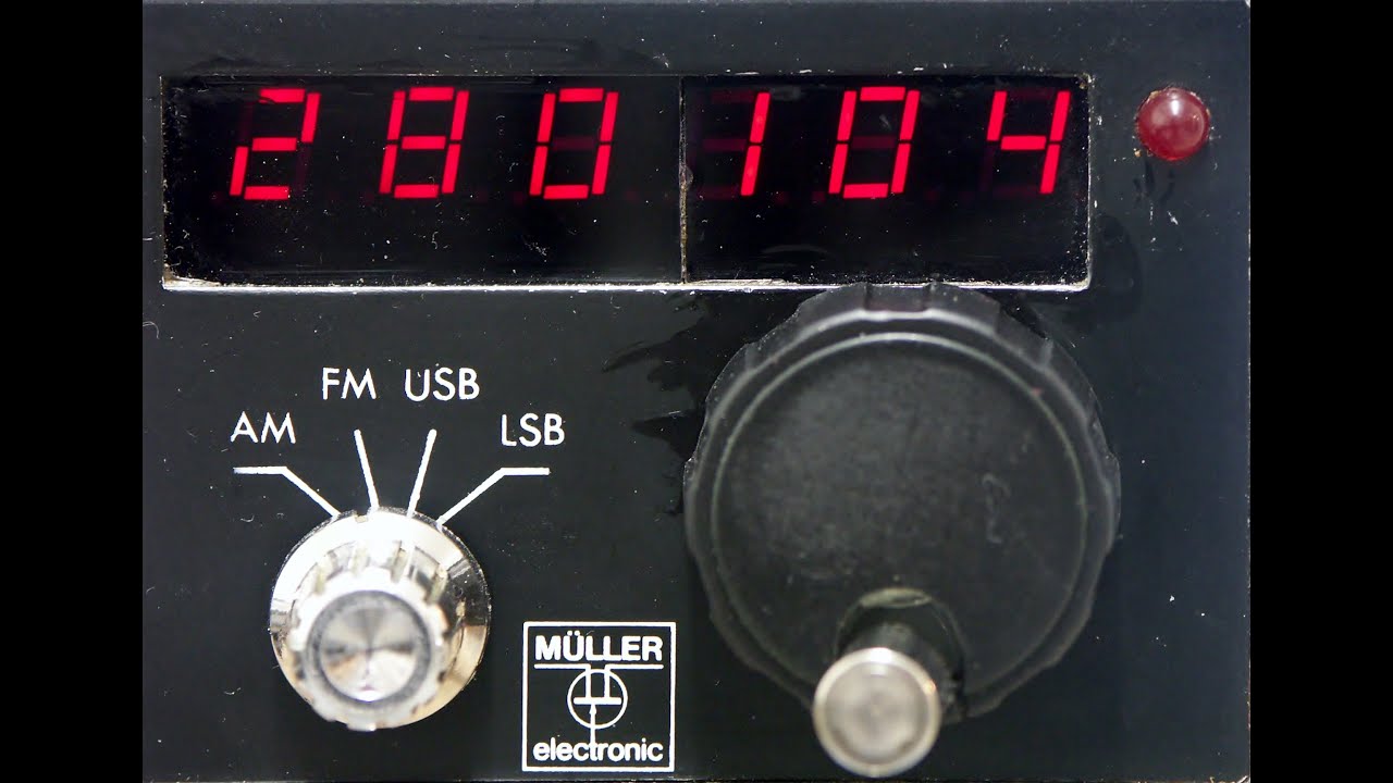 M&Uuml;LLER ELECTRONIC ME 480DX, the ultimative CB(HAM) radio