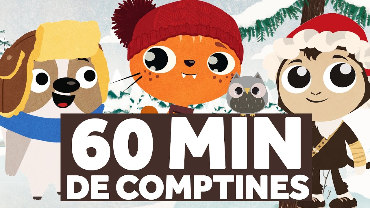 1 Heure de Comptines pour les Enfants - Vive Le Vent - Le Monde des Zibous
