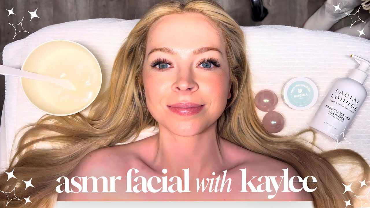 ASMR Sleep Facial with Kaylee Dudley