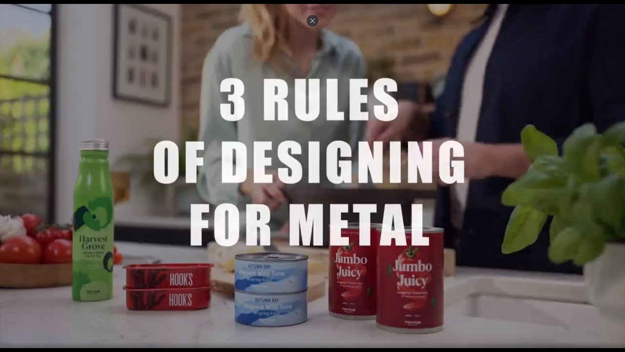 Design with purpose: make your product stand out with metal packaging