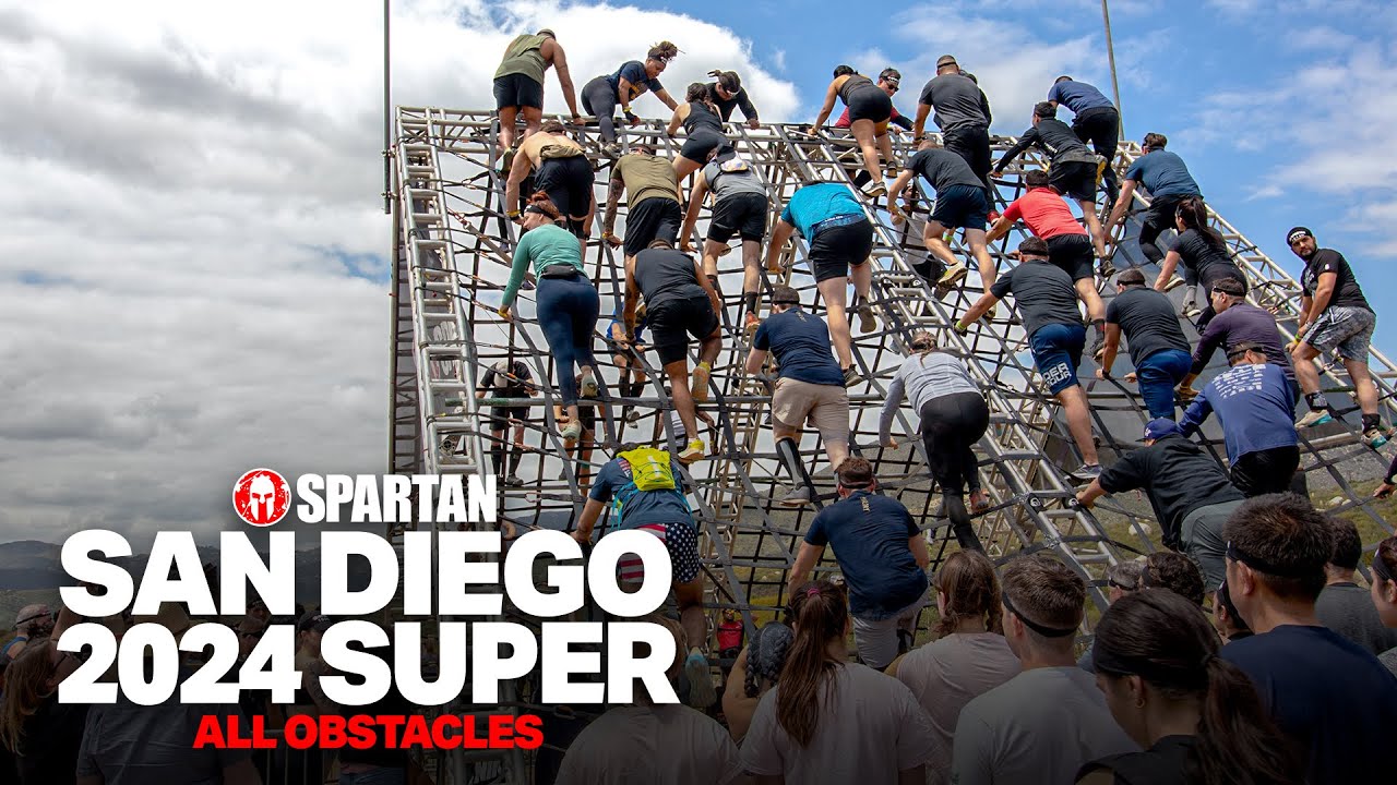 SPARTAN RACE SAN DIEGO SUPER 2024 | ВСЕ ПРЕПЯТСТВИЯ