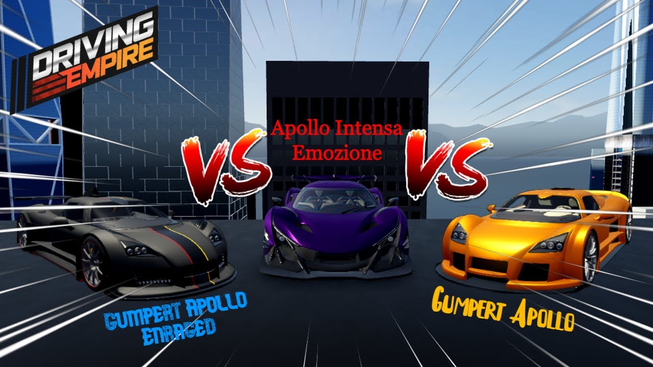 Gumpert Apollo Enraged versus Apollo I.E. versus Gumpert Apollo! [Which is better?!] |Driving Empire