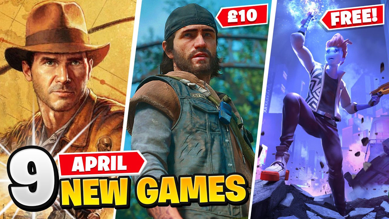9 New Games April (2 FREE GAMES)
