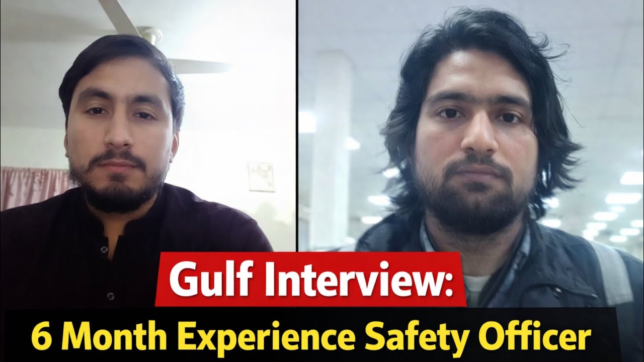 Safety officer gulf interview ! Safety officer online interview ! Safety officer job 