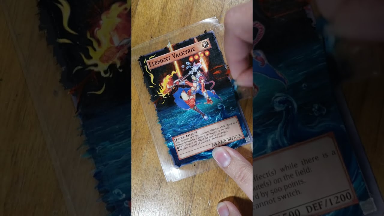 Yugioh Element Valkyrie Full Art Card