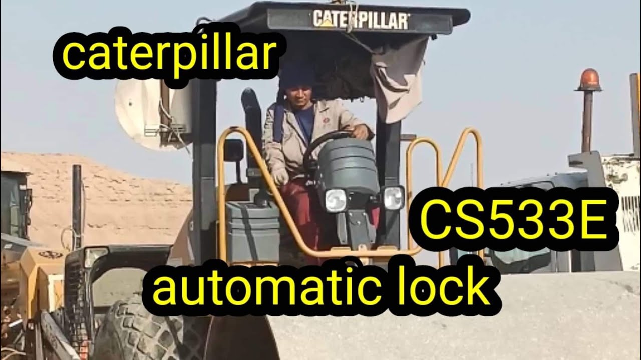 caterpillar cs533e ayaw ng umikot ang roller.nag lock na