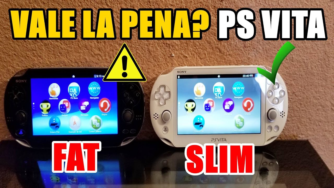 Vale la Pena Comprar una PS Vita Fat (Slim) en la Actualidad? una Portátil Viva Gracias a la Escena