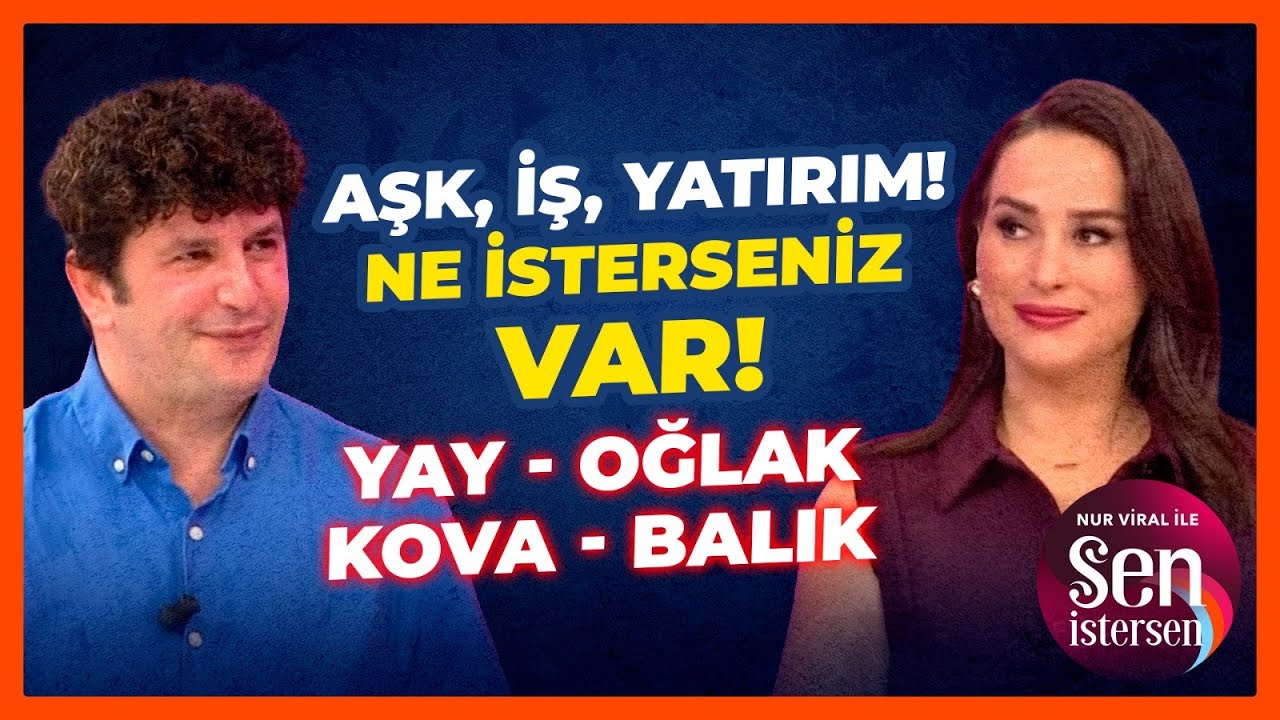 TÜM HAYALLER GERÇEK OLUYOR! Burcunuza Para Yağıyor! | Nur Viral ile Sen İstersen - Dinçer Güner