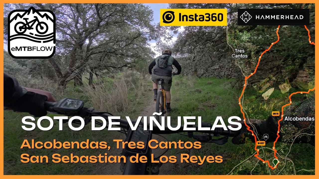 Ruta 🚴⚡️ eMTB: Soto de Viñuelas desde Las Tablas - Alcobendas - Tres Cantos - S.S. Reyes (Dehesa)