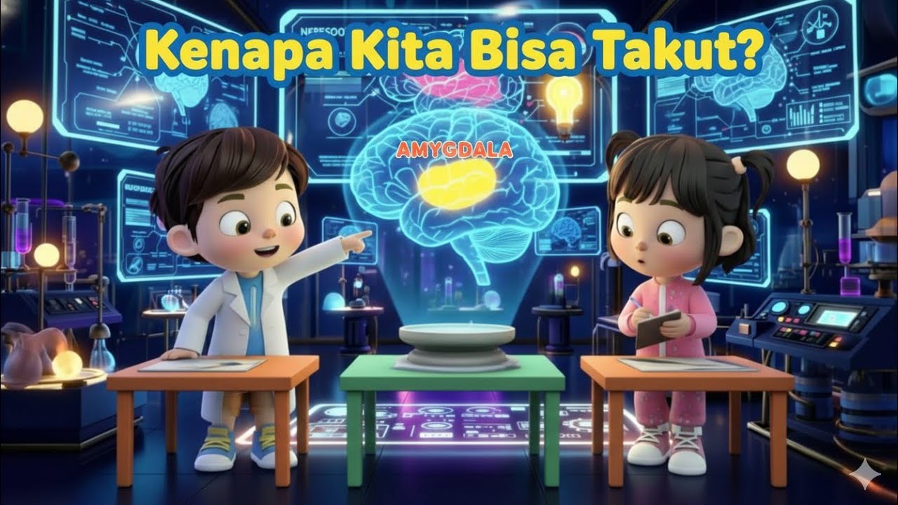 Kenapa Kita Bisa Takut? | Petualangan Sains Seru Bersama Kingsley Smart Kids!