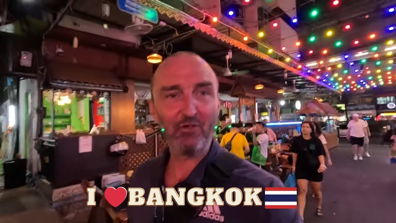 Exploring Bangkok's Nana Plaza Area At Night.