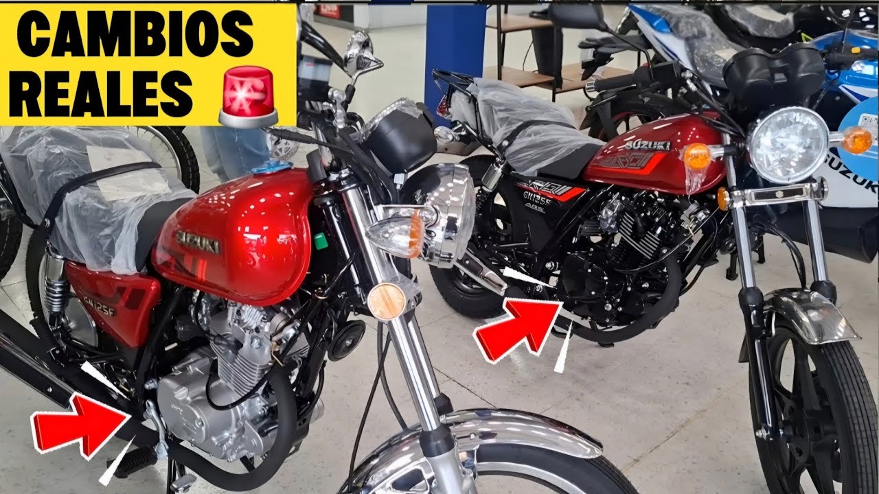 Así llega la nueva Suzuki GN125F 2025 🚨 Cambios reales que debes conocer
