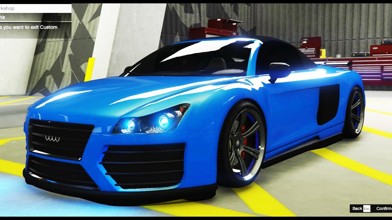 Audi R8 Spyder  Obey 9F Cabrio GTA Online 2020 NEW