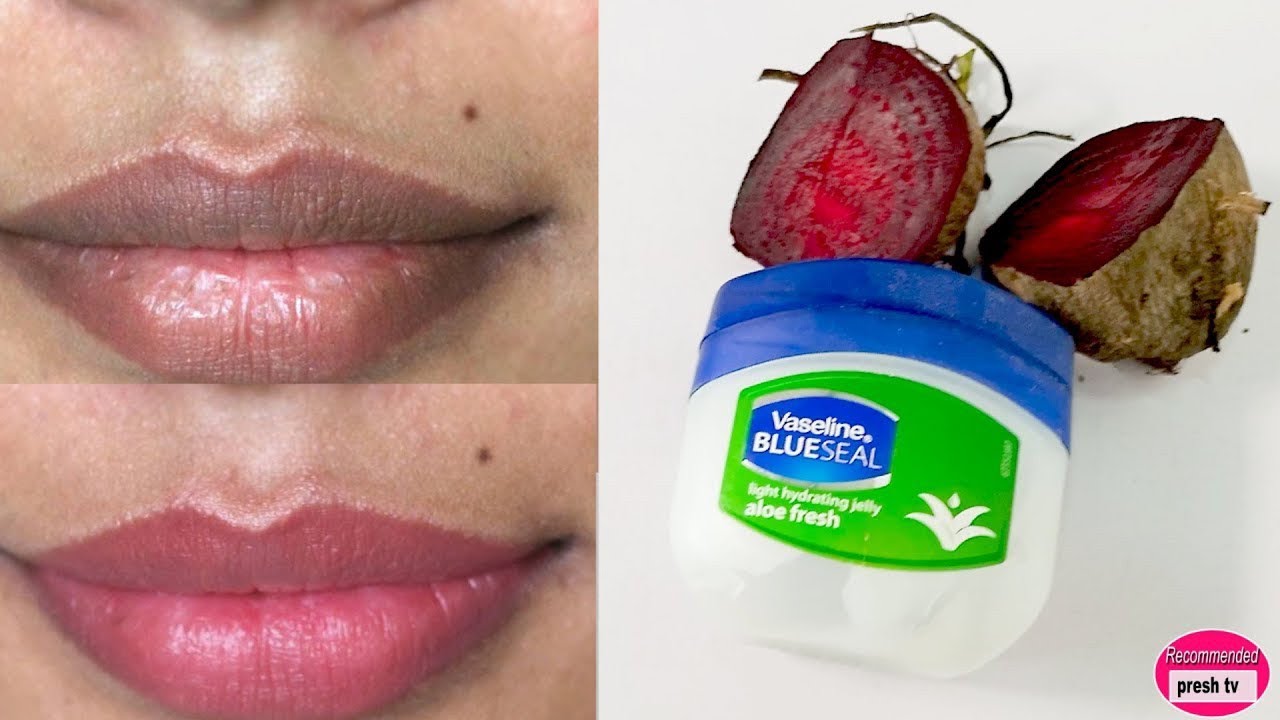 Beetroot🫜, Vaseline, Vitamin E Capsule Home made lipbalm 👄 || Beetroot lipbalm For Pink Lips 👄🌹