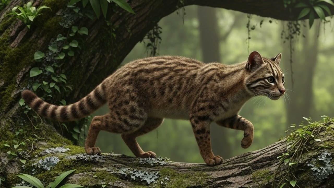 UNLOCKED: The Secret Creature That Started ALL Cats (Lions Included!)#CatHistory #FelineEvolution